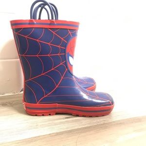 SPIDERMAN boy rain boots